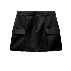 Zara Satin Effect Cargo Mini